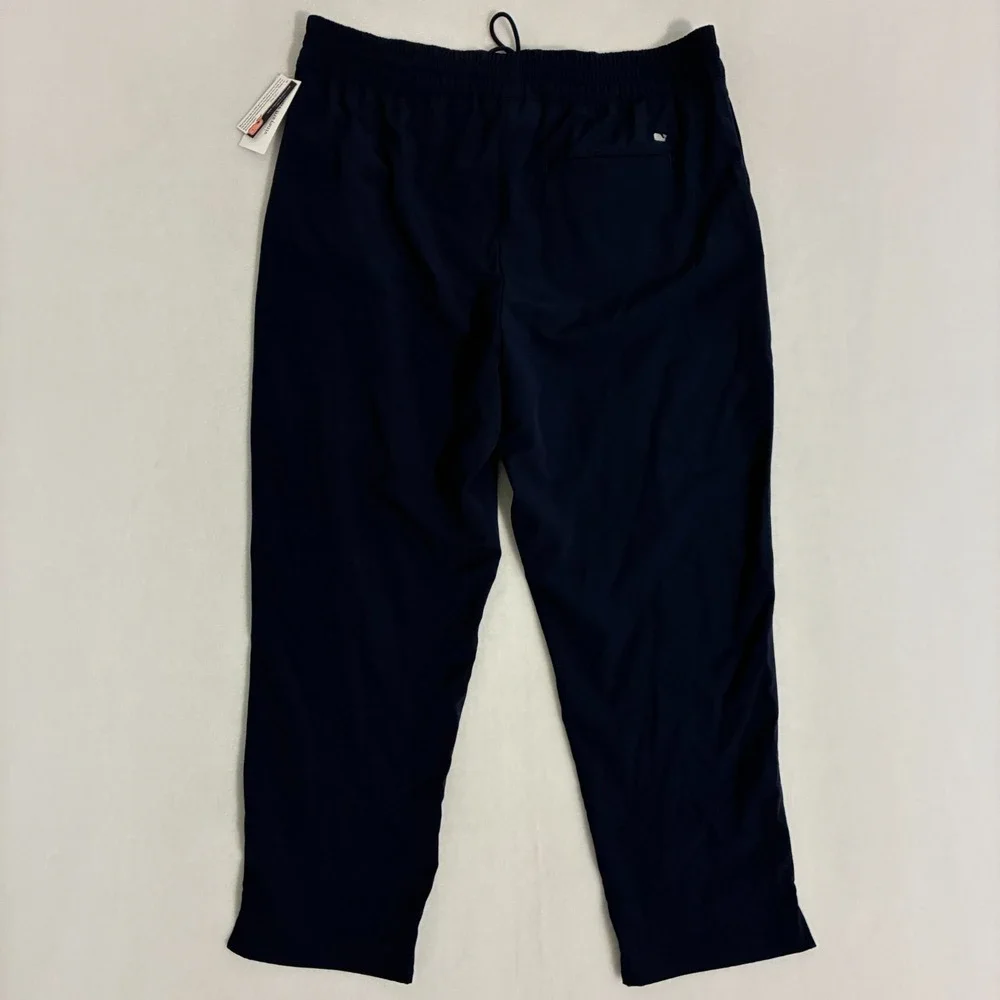 NWT Vineyard Vines Golf Pant Mens L Performance Elastic Waist Pull On Preppy‎